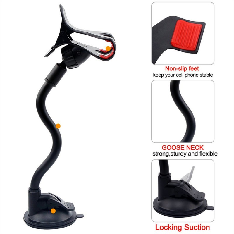 Tablet Stand Factory - 360 Rotating Gooseneck Flexible Long Arm