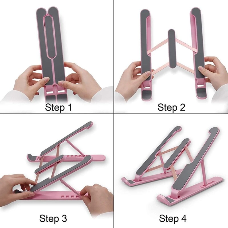 Laptop Stand Manufacturer - Self-Adhesive Foldable Universal