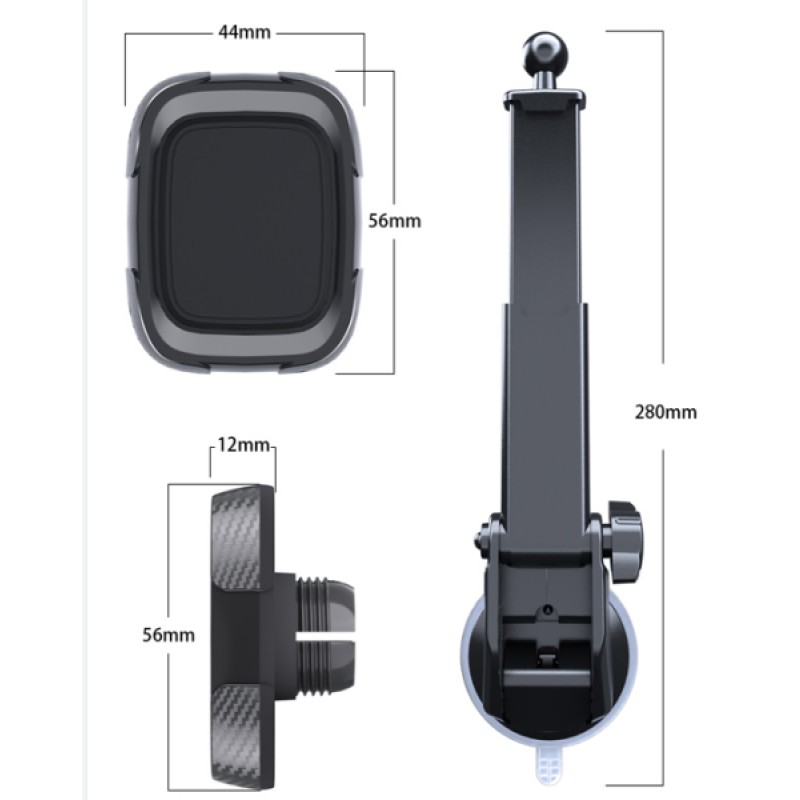 Car Phone Holder Factory - Magnetic 3-in-1 Dashboard Bracket