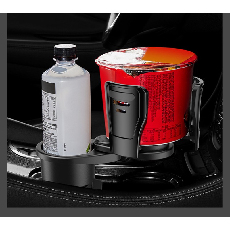 Car Cup Holder Manufacturer - 2-in-1 ABS Expander Storage
