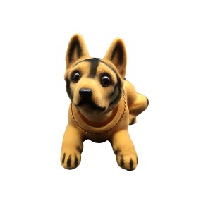 Shaking Head Toy Manufacturer - High Simulation Shepherd Dog Bobble