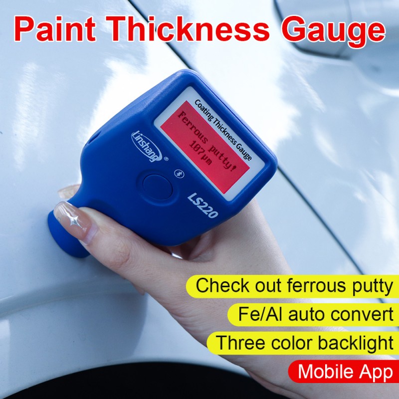 Coating Thickness Gauge Manufacturer - LS220 Digital Car Paint