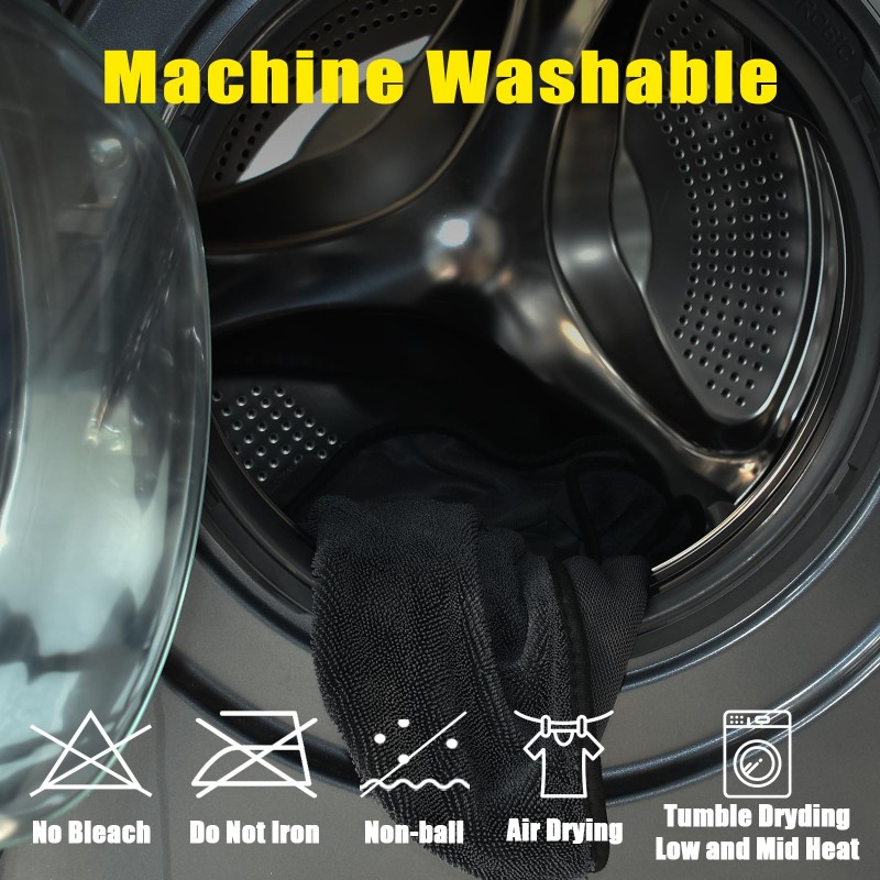 Detailing Towel Manufacturer - Customized 1200GSM 60x90cm Microfiber