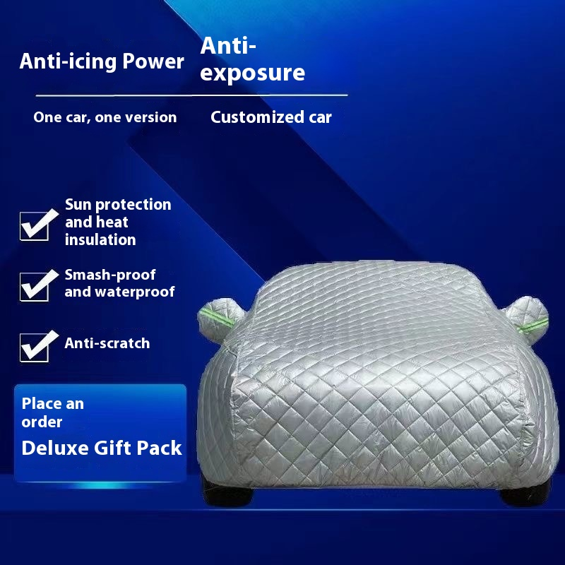 Car Cover Manufacturer - Oxford Cotton 5 Layer Waterproof UV