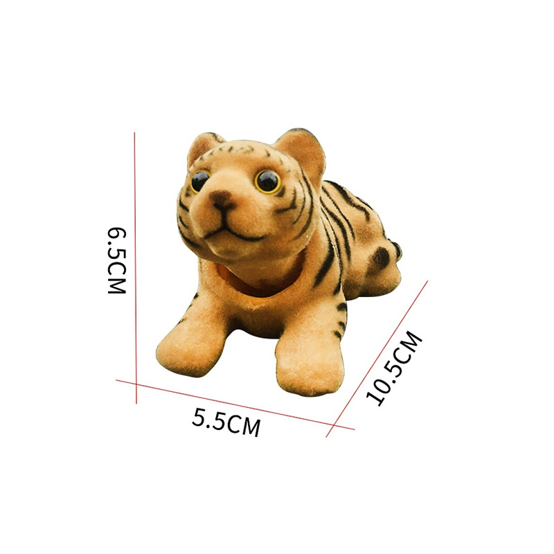 White Tiger Toy Manufacturer - Bobble Head High Simulation