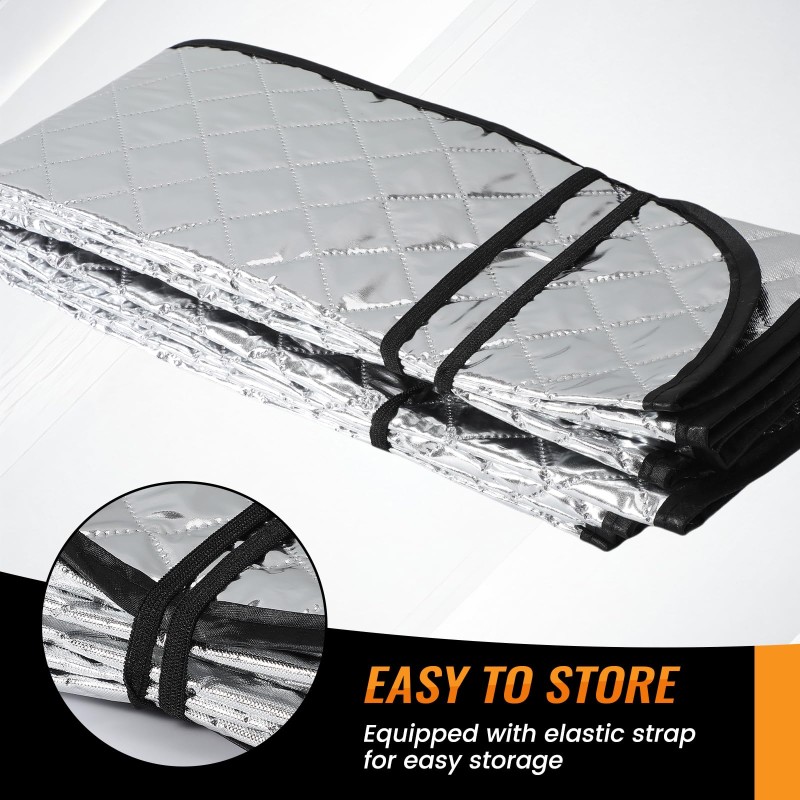 Windshield Sunshade Manufacturer - High Quality Foldable Sucker PE