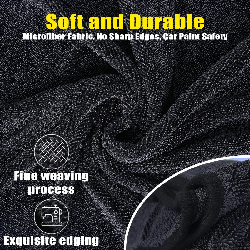 Detailing Towel Manufacturer - Customized 1200GSM 60x90cm Microfiber