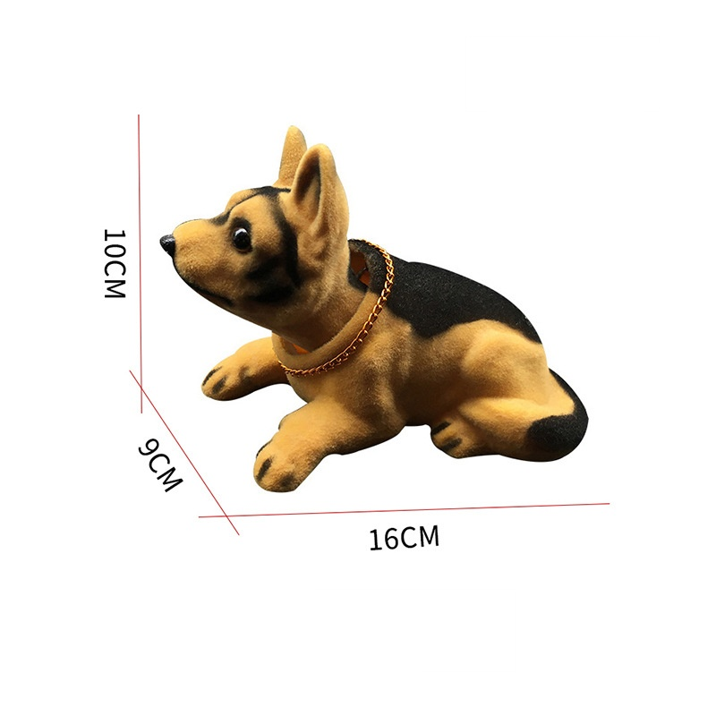 Shaking Head Toy Manufacturer - High Simulation Shepherd Dog Bobble