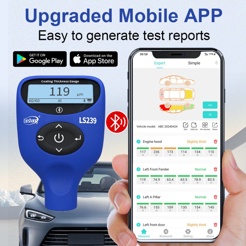 Coating Thickness Meter Manufacturer - Professional Grade LS239