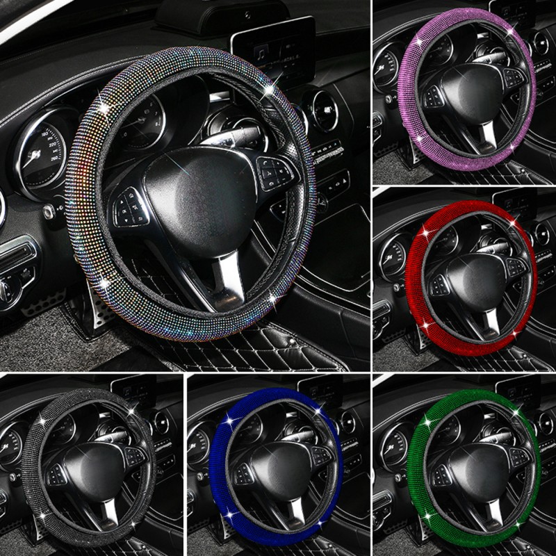 Car Steering Cover Manufacturer - Luxury Crystal Diamond