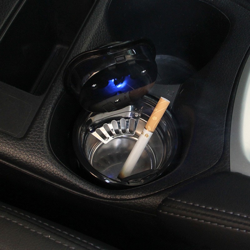 Portable Ashtray Manufacturer - LED Light Plastic