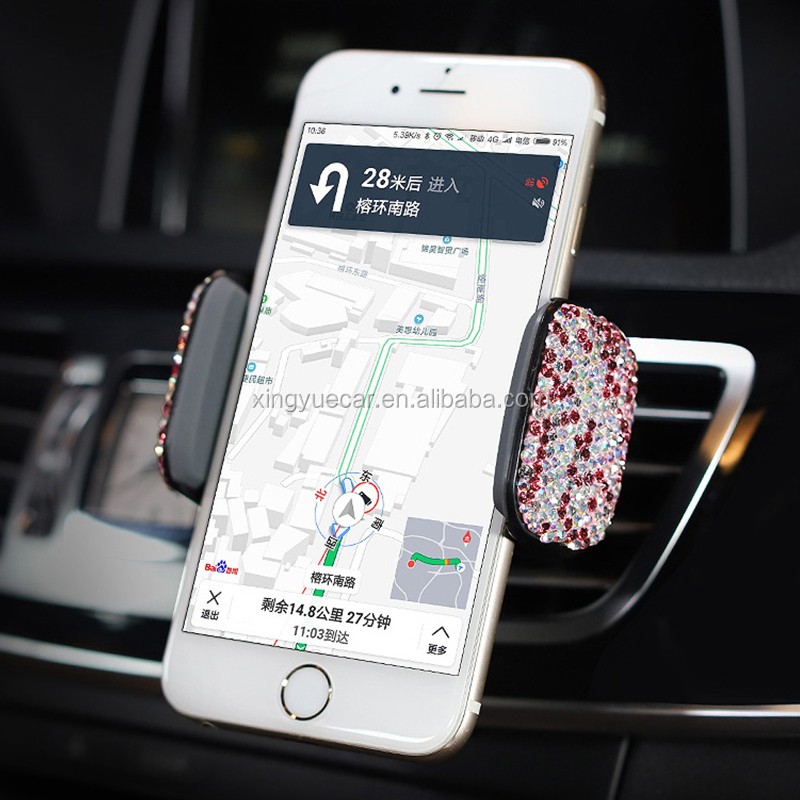 Mobile Phone Holder Manufacturer - Water Crystal Diamond