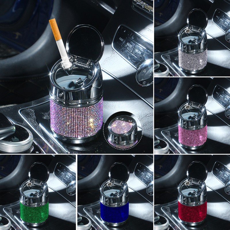 Portable Ashtray Manufacturer - Rhinestone Diamond
