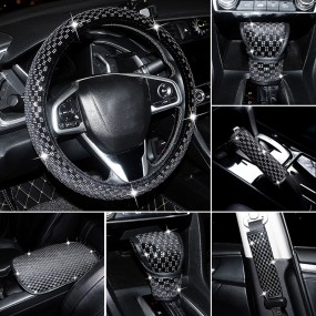 Steering Wheel Cover Manufacturer - D Type Carbon PVC