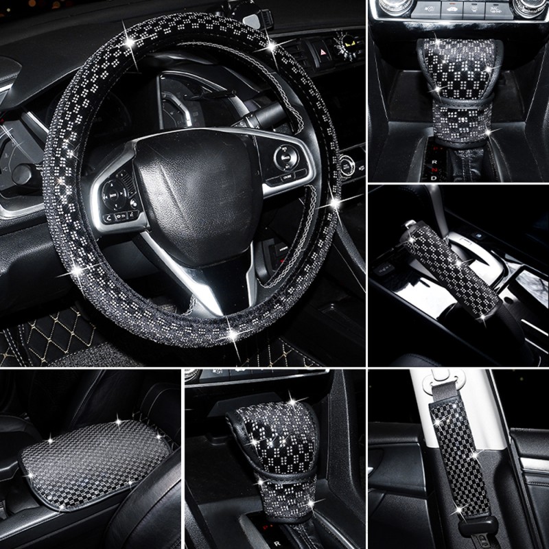 Steering Wheel Cover Manufacturer - D Type Carbon PVC