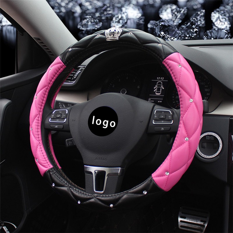 Steering Wheel Cover Manufacturer - Bling Leather PVC