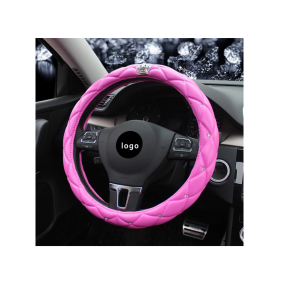 Steering Wheel Cover Manufacturer - Bling Leather PVC