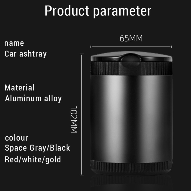 Car Ashtray Manufacturer - New Design LED