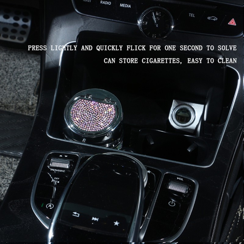 Portable Ashtray Manufacturer - Rhinestone Diamond