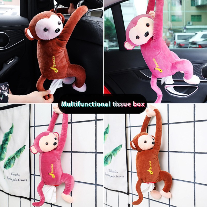 Monkey Tissue Box Manufacturer - Portable Creative Funny