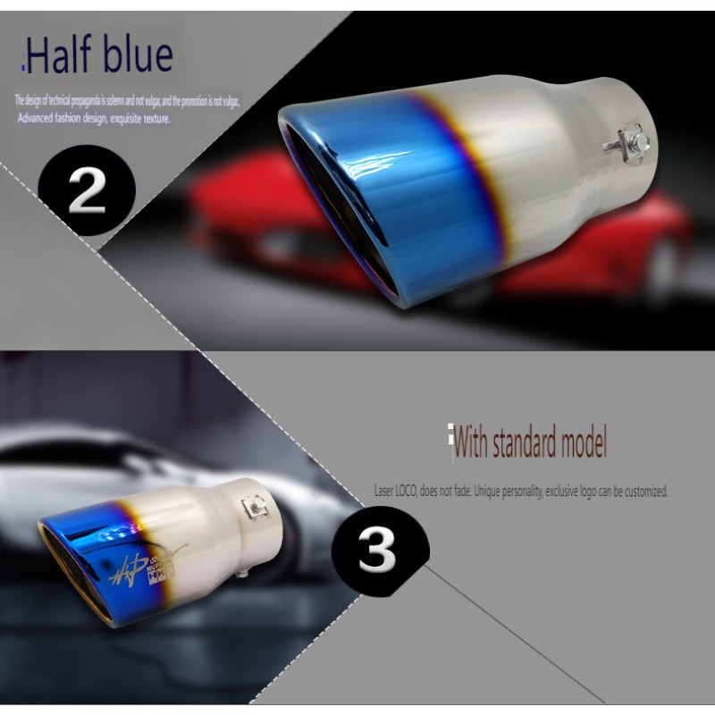 Exhaust Tip Manufacturer - Stainless Steel for Prado