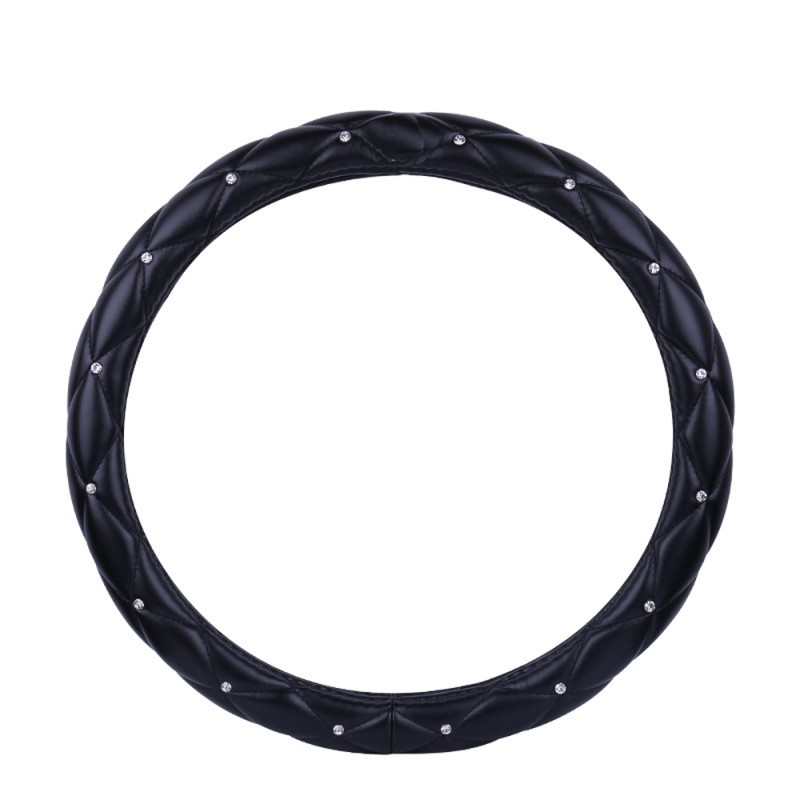 Steering Wheel Cover Manufacturer - Bling Leather PVC
