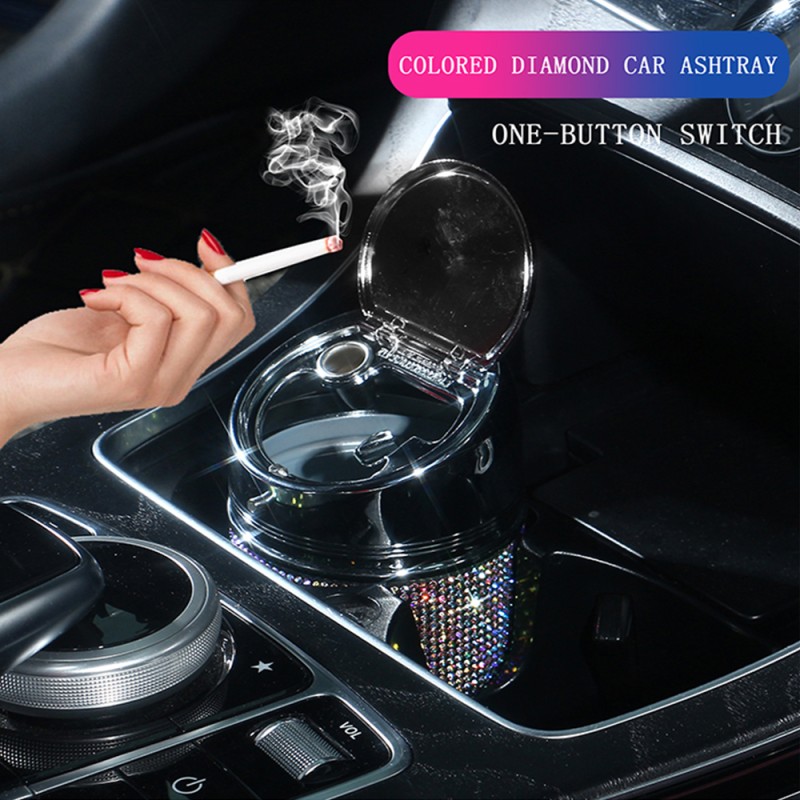 Portable Ashtray Manufacturer - Rhinestone Diamond