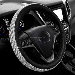 Steering Wheel Cover Manufacturer - Bling Crystal Universal