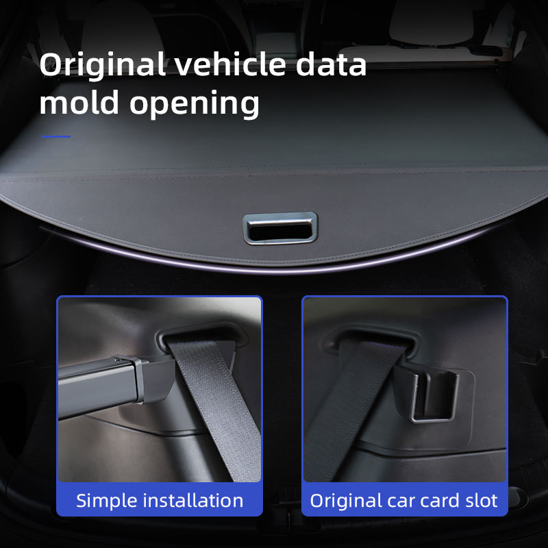 Car Cargo Cover Factory - Universal Retractable for Tesla Y