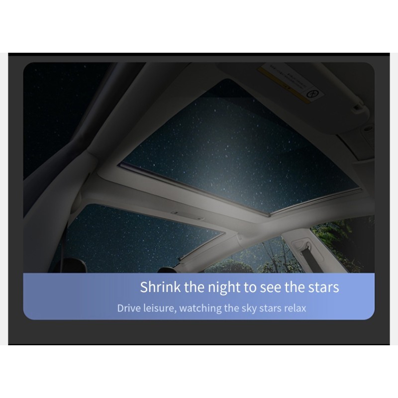 Sunroof Shade Factory - Tesla Model 3 Magnetic Suction