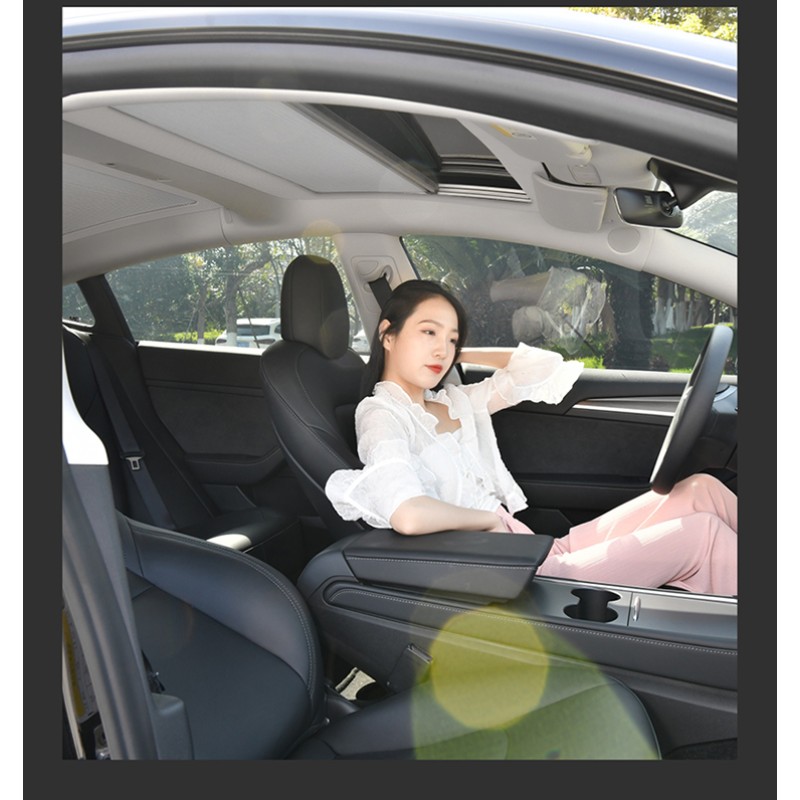 Sunroof Shade Factory - Tesla Model 3 Magnetic Suction