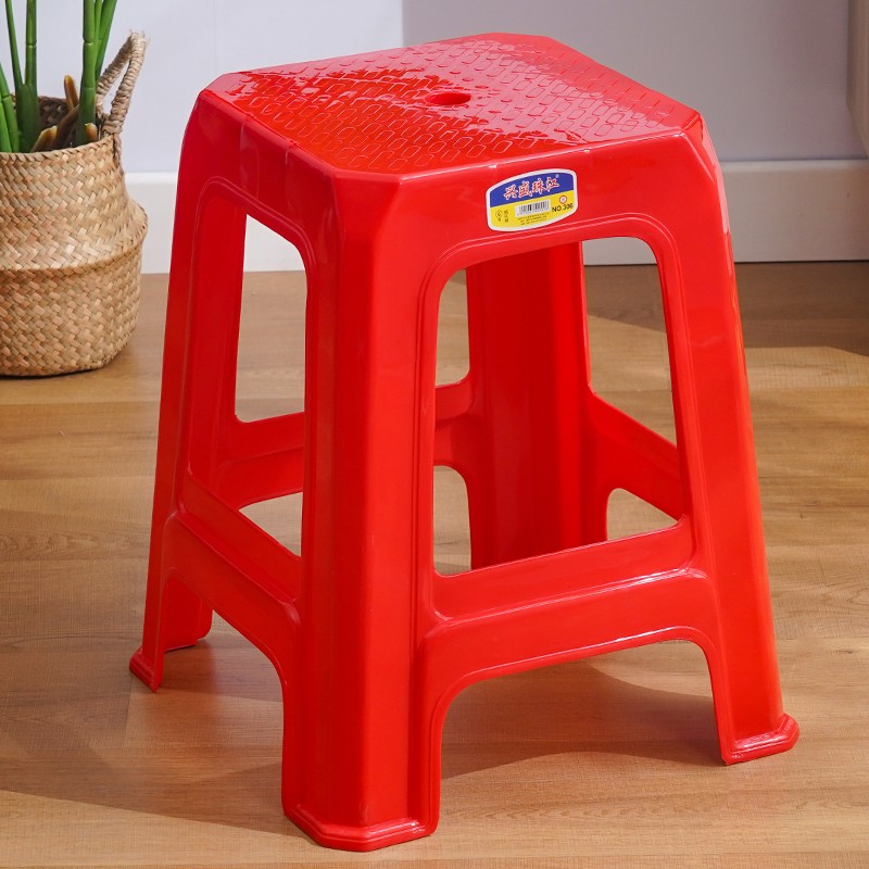 Nordic Plastic Stool Manufacturer - 2021 New Stackable Design