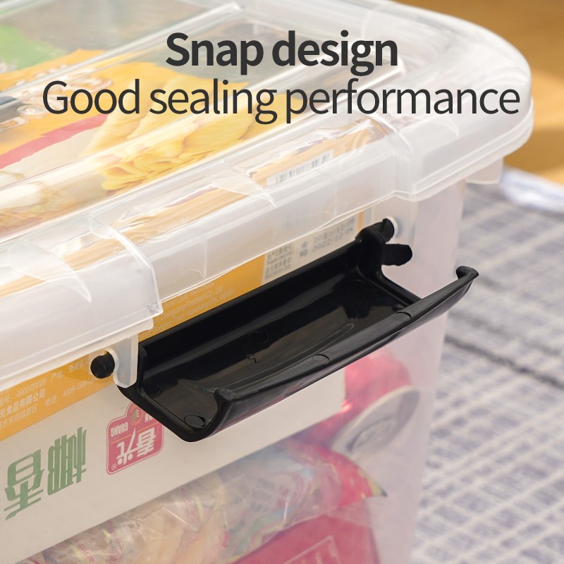 Storage Container Manufacturer - 25L Transparent with Wheel Handle