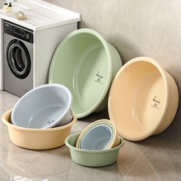 Hand Washing Basin Manufacturer - Plastic Round for Bathroom