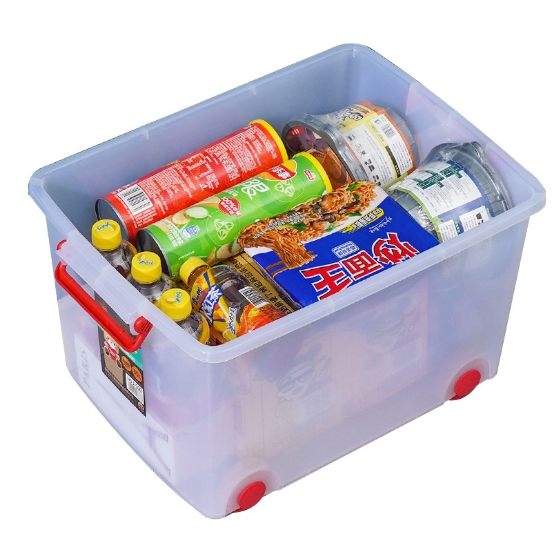 Plastic Tote Container Manufacturer - with Durable Lid Buckles