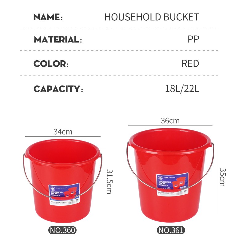 Plastic Water Buckets Manufacturer - Wholesale Cheap Eco-friendly