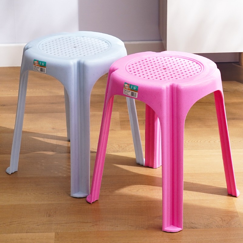 Plastic Stool Manufacturer - Modern Nordic Style Rectangle Leisure