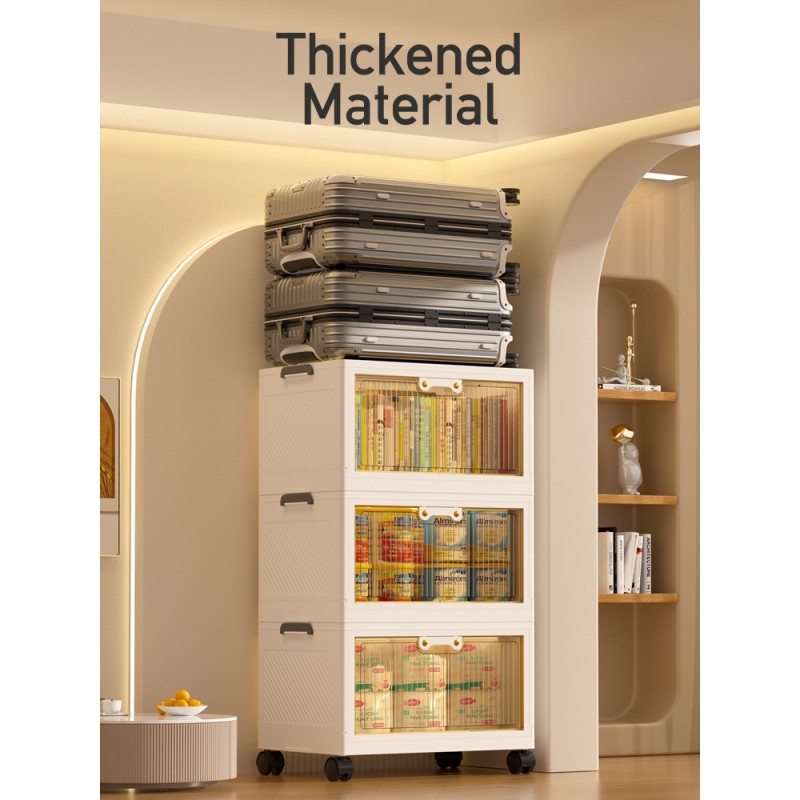 Wardrobe Storage Box Manufacturer - 5 Layer Transparent Rectangle