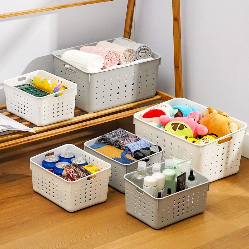 Toys Storage Basket Manufacturer - Multi-functional Plastic with Lid