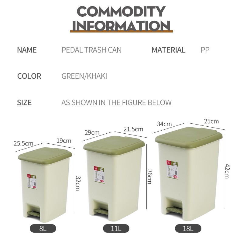 Kitchen Trash Cans Manufacturer - Indoor Creative Modern Square