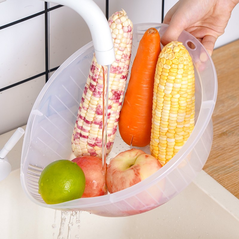 Round Colander Manufacturer - Plastic for Fruit Rice Vegetable