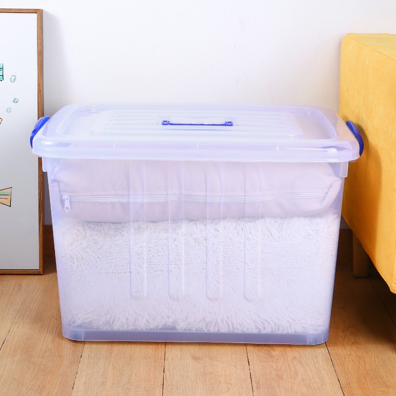 Bathroom Storage Box Manufacturer - 45L Clear Transparent