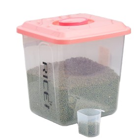 Kitchen Storage Container Manufacturer - 15kg Plastic Sealed for Grains