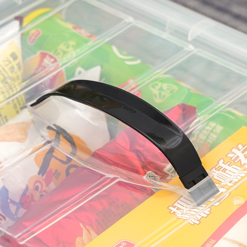 Portable Plastic Case Manufacturer - 8L Clear with Lid Wheels