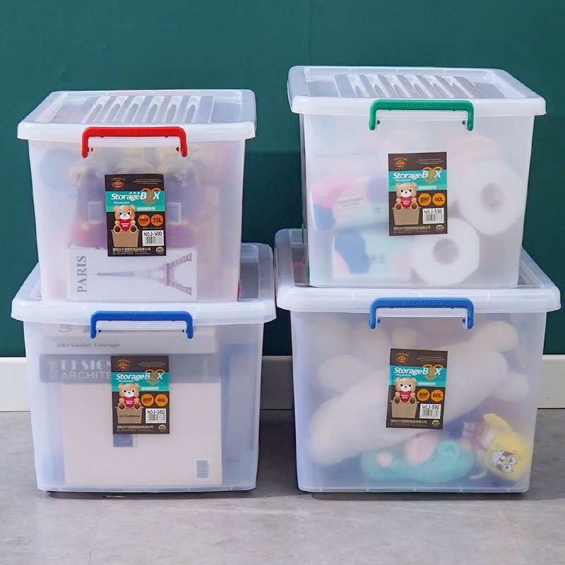 Clear Storage Box Manufacturer - 35L-60L Multipurpose Custom