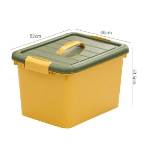 Storage Container Manufacturer - 55L Dual Color with Wheels