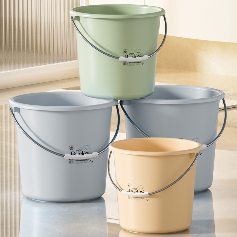 Round Plastic Bucket Manufacturer - Best Supply Durable for Bathroom