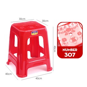 Four-Legged Stool Manufacturer - High Quality Stackable Plastic