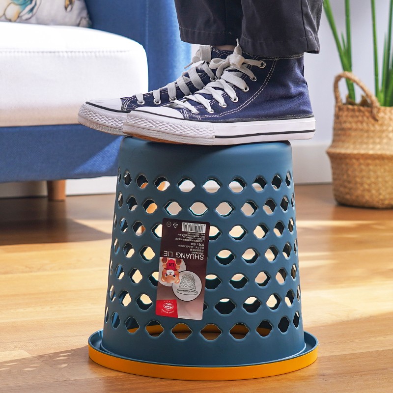 PP Plastic Trash Can Manufacturer - 7L-12L Hollow Round