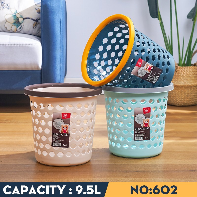 Circular Trash Bin Manufacturer - Small Home Office Hollow